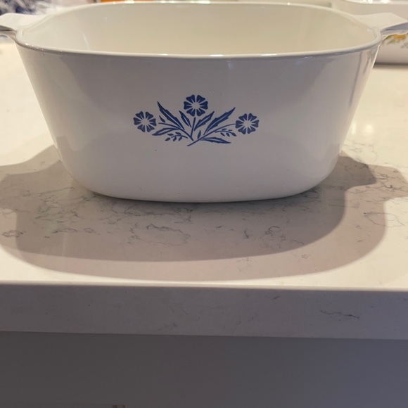 RARE Vintage CorningWare Cornflower Casserole Dish